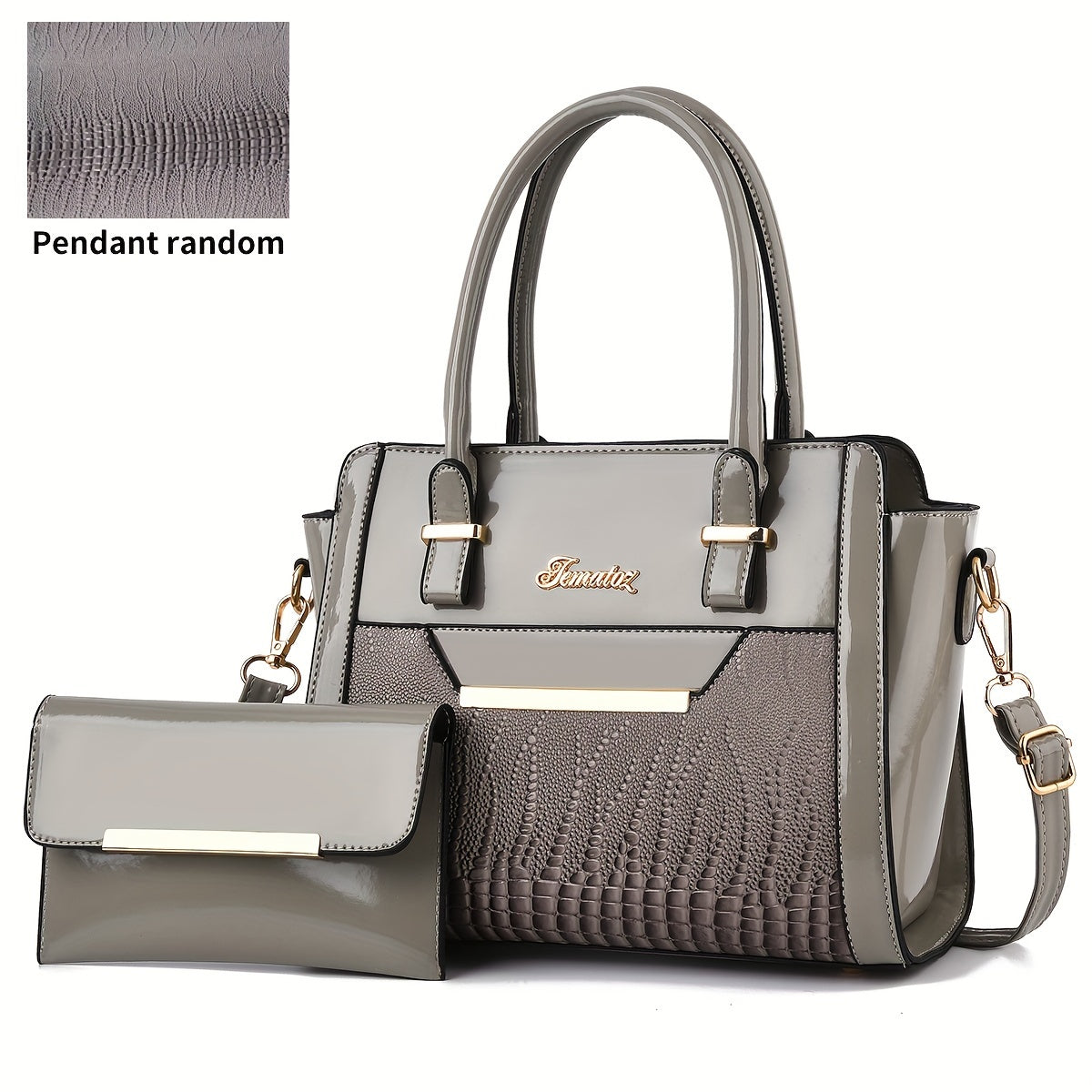 Women'S Large Capacity Handbag - Elegant Synthetic Purse with Zipper Closure, Spacious Tote for Work, Commute, Travel, Designer Bags for Women High Quality, Bags for Women Designer, Designer Handbags, Designer Bags for Women,