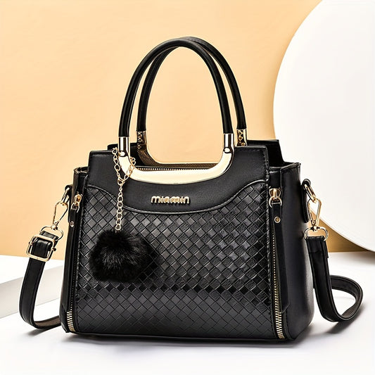Vibrant Ladies' Crossbody Handbags - Stylish Top Handle Satchel, Shoulder Bags, Small Totes with Adjustable Straps, Multiple Compartments, and Magnetic Closures - Perfect for Daily Use, Work, School, and Travel