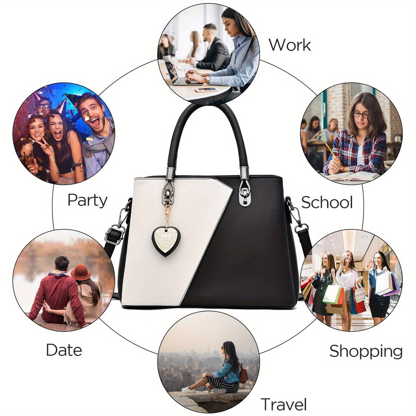 Women's Handbags, Wallets, Top Handles, Contrast-stitched Tote Bags, Shoulder Bags, Women's Shoulder Bags