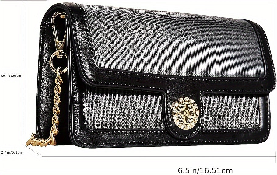 LED Bags Light Up Purse Black CrossBody Purse Evening Clutch Luminous Crossbody Bag Glow Handbags Shoulder Bag That Transforms Into 7 Colors Party Purse