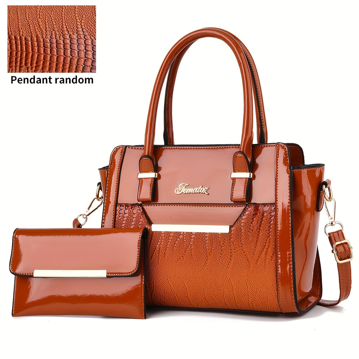 Women'S Large Capacity Handbag - Elegant Synthetic Purse with Zipper Closure, Spacious Tote for Work, Commute, Travel, Designer Bags for Women High Quality, Bags for Women Designer, Designer Handbags, Designer Bags for Women,