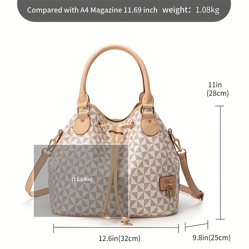 Women Tote Bag Handbags Fashion Hobo Shoulder Bags with Adjustable Shoulder Strap, bucket bag