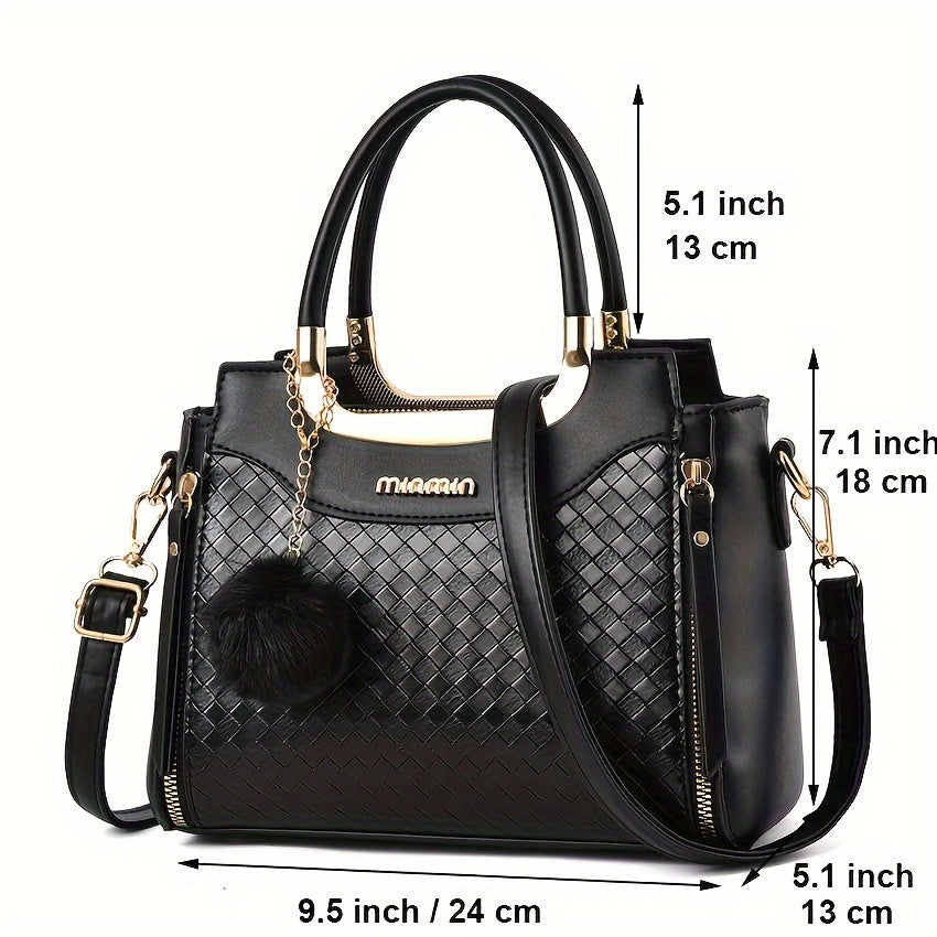 Vibrant Ladies' Crossbody Handbags - Stylish Top Handle Satchel, Shoulder Bags, Small Totes with Adjustable Straps, Multiple Compartments, and Magnetic Closures - Perfect for Daily Use, Work, School, and Travel