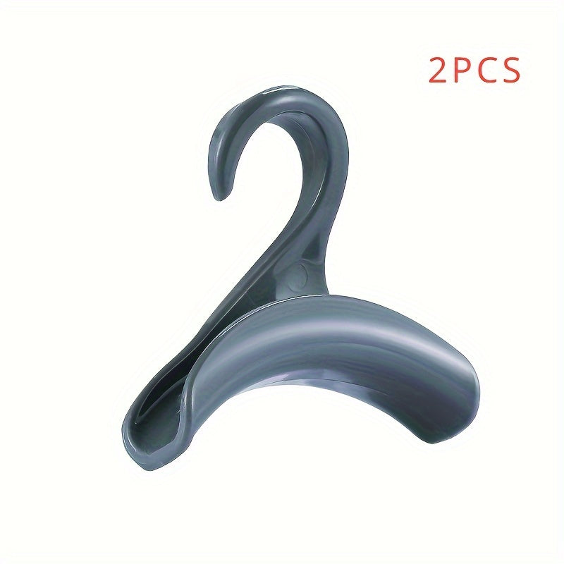 Multi-Purpose Closet Hangers with Hooks - Versatile Storage Organizer for Handbags, Scarves, Hats, And Accessories - Durable And Space-Saving Accessory for Home Organization