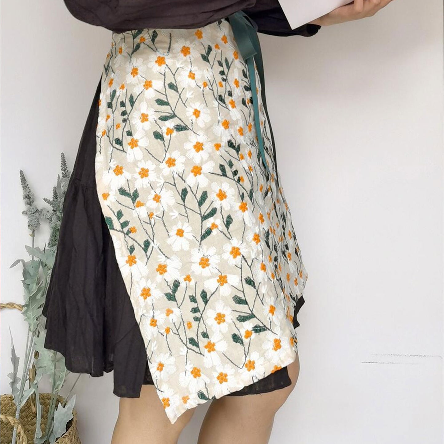 Apron Waist with Pockets Multifunctional for Kitchen Women Gift Cooking Chef Cute Essentials Half
