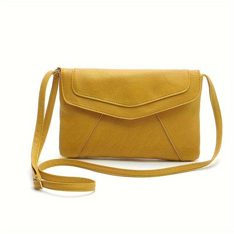 Women's Clutch Handbags Small Crossbody Bag Lightweight Purses Vegan Leather Wristlet Clutch, Includes Adjustable Shoulder