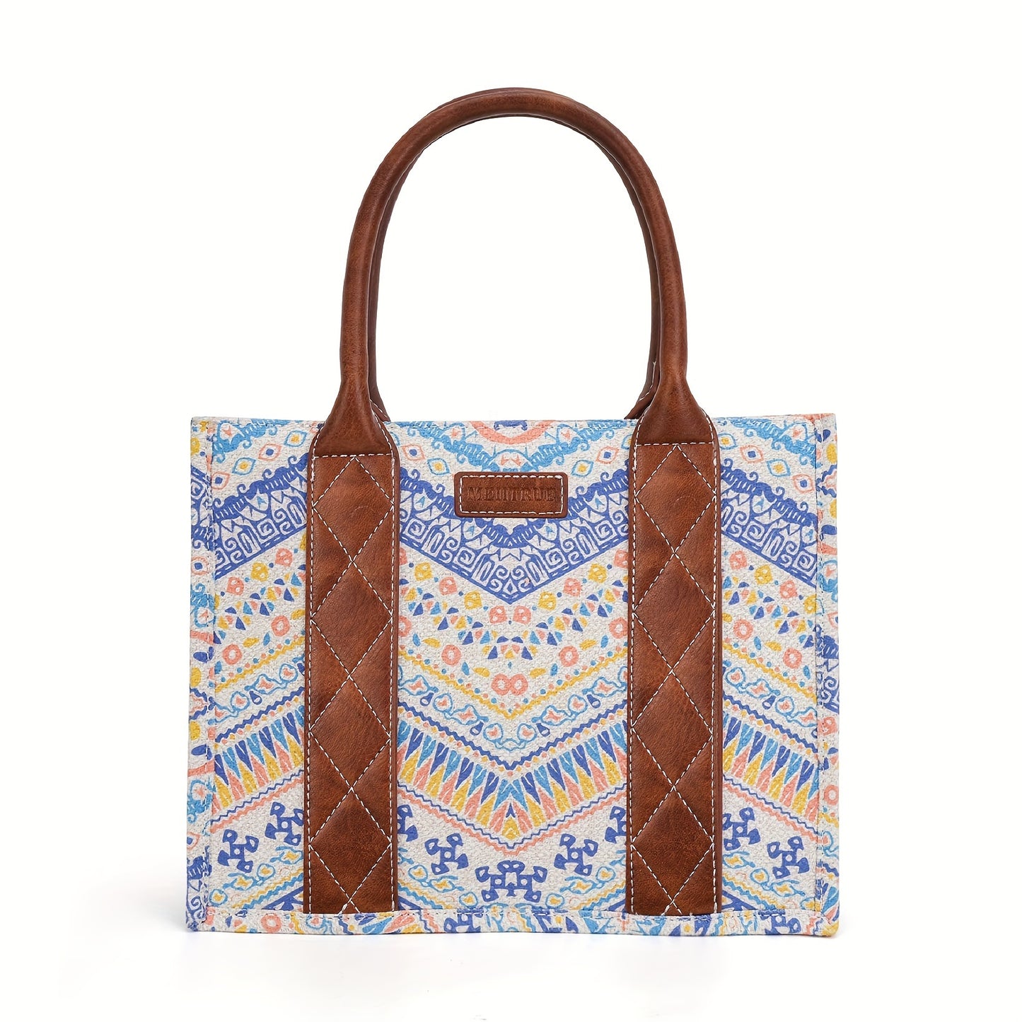 Tote Bag Western Purses for Women Shoulder Boho Aztec Handbags Crossbody Bag