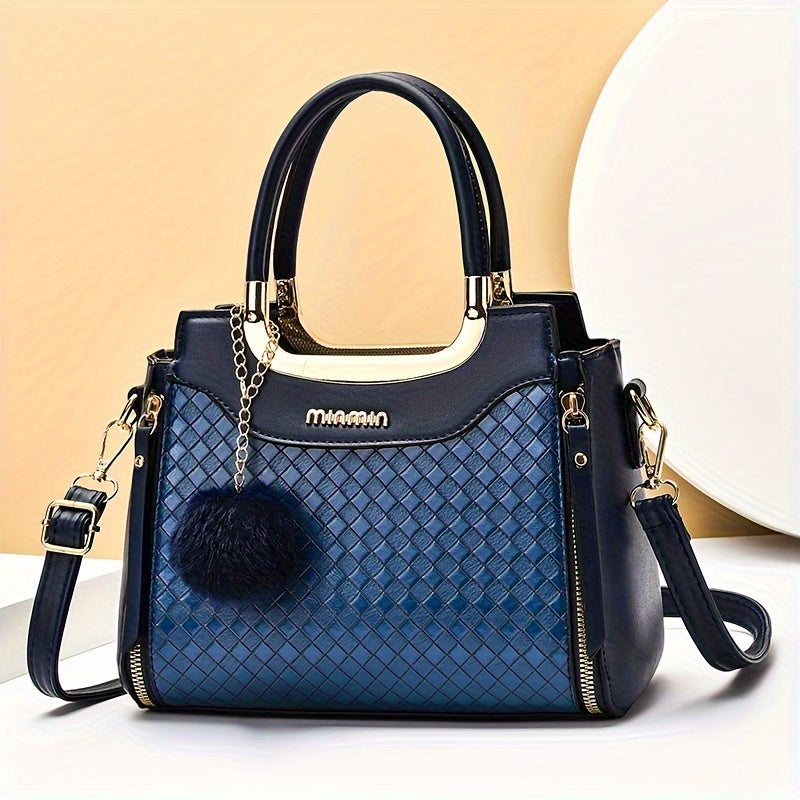 Vibrant Ladies' Crossbody Handbags - Stylish Top Handle Satchel, Shoulder Bags, Small Totes with Adjustable Straps, Multiple Compartments, and Magnetic Closures - Perfect for Daily Use, Work, School, and Travel