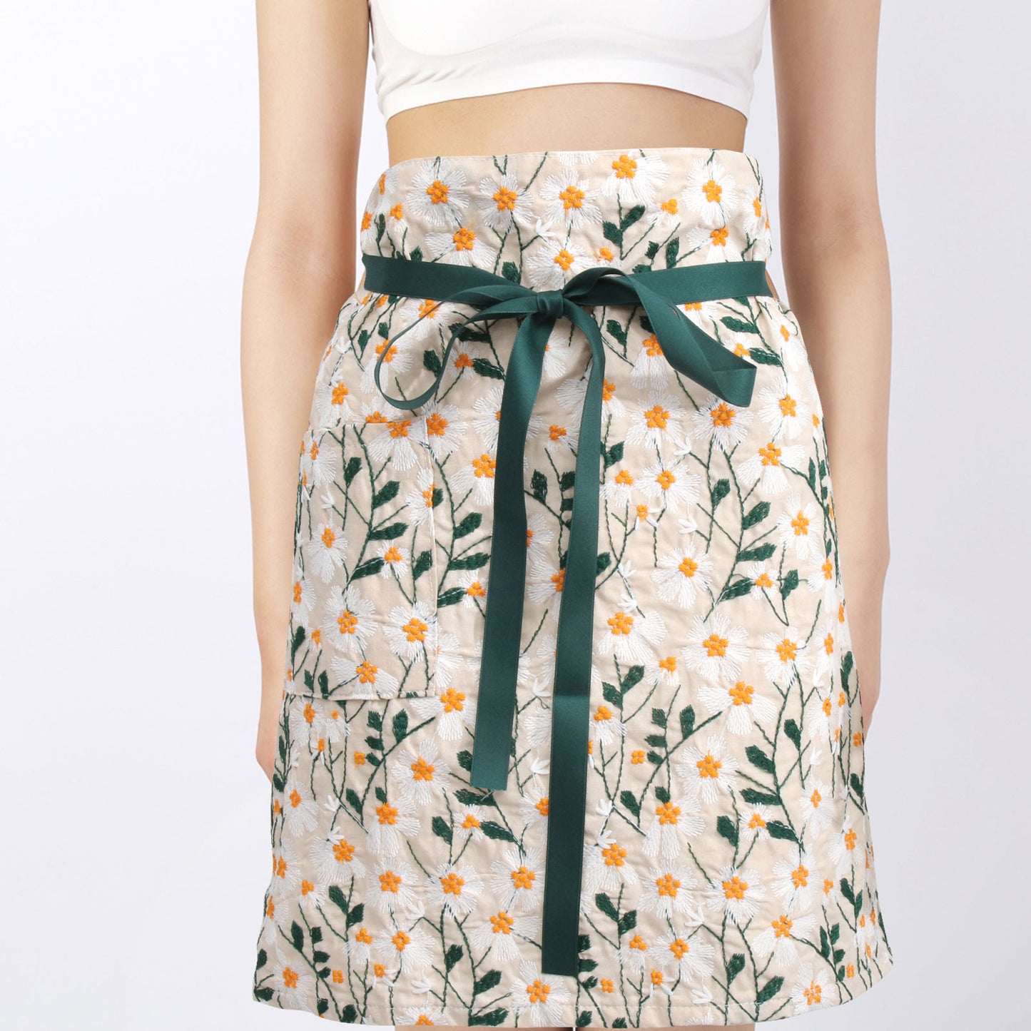 Apron Waist with Pockets Multifunctional for Kitchen Women Gift Cooking Chef Cute Essentials Half