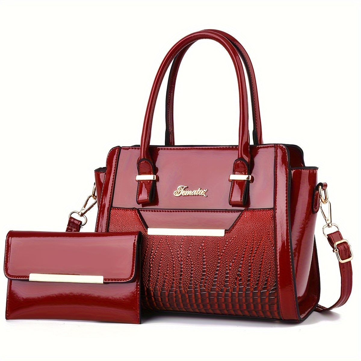 Women'S Large Capacity Handbag - Elegant Synthetic Purse with Zipper Closure, Spacious Tote for Work, Commute, Travel, Designer Bags for Women High Quality, Bags for Women Designer, Designer Handbags, Designer Bags for Women,