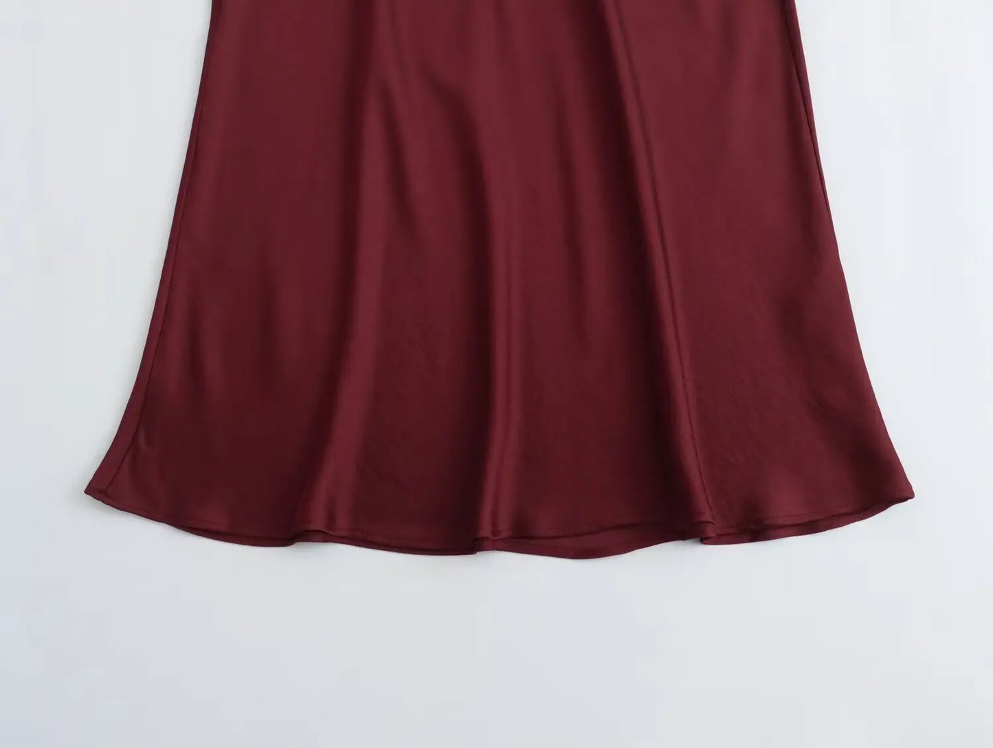 HH Skirts For Women 2024 Summer Solid Satin Sheath Long Skirt Female Show Curve Beach Outfits For Woman Mermaid Skirts