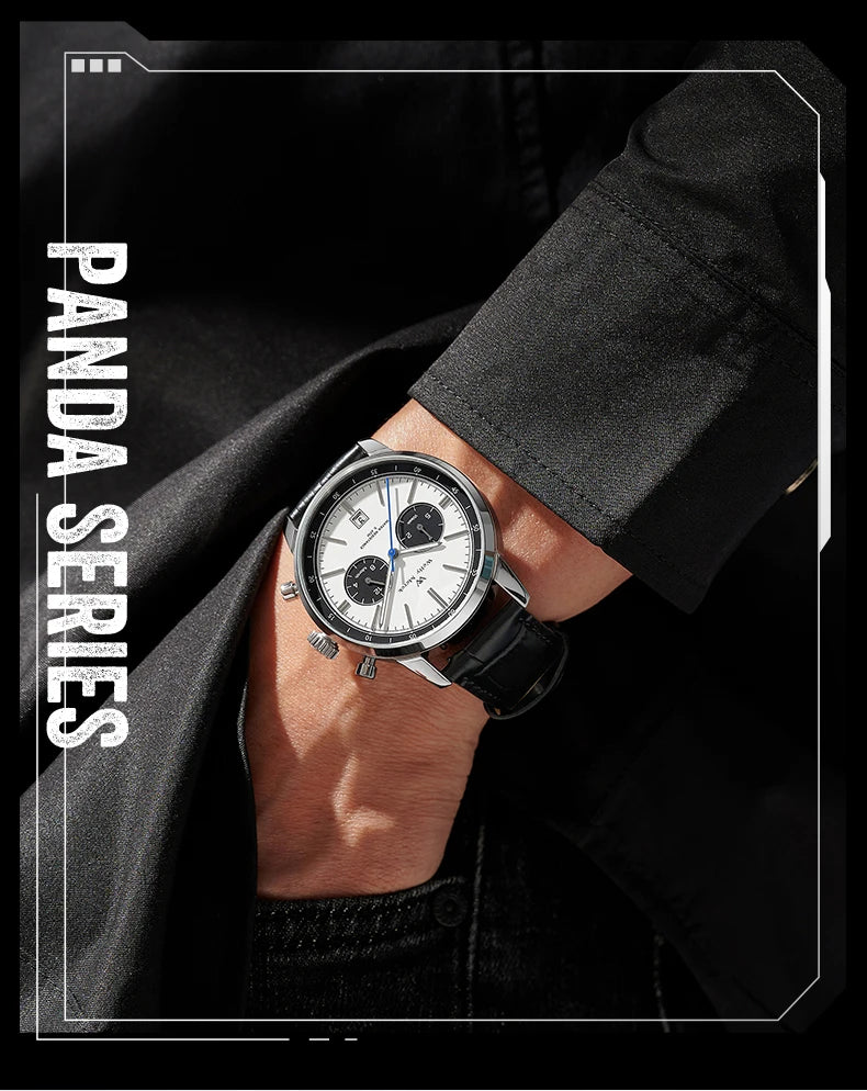 WM Watch Automatic Mechanical Watch Man Business Casual Watches Stainless Steel Sapphire Waterproof For Men Welly Merck 138M-WM