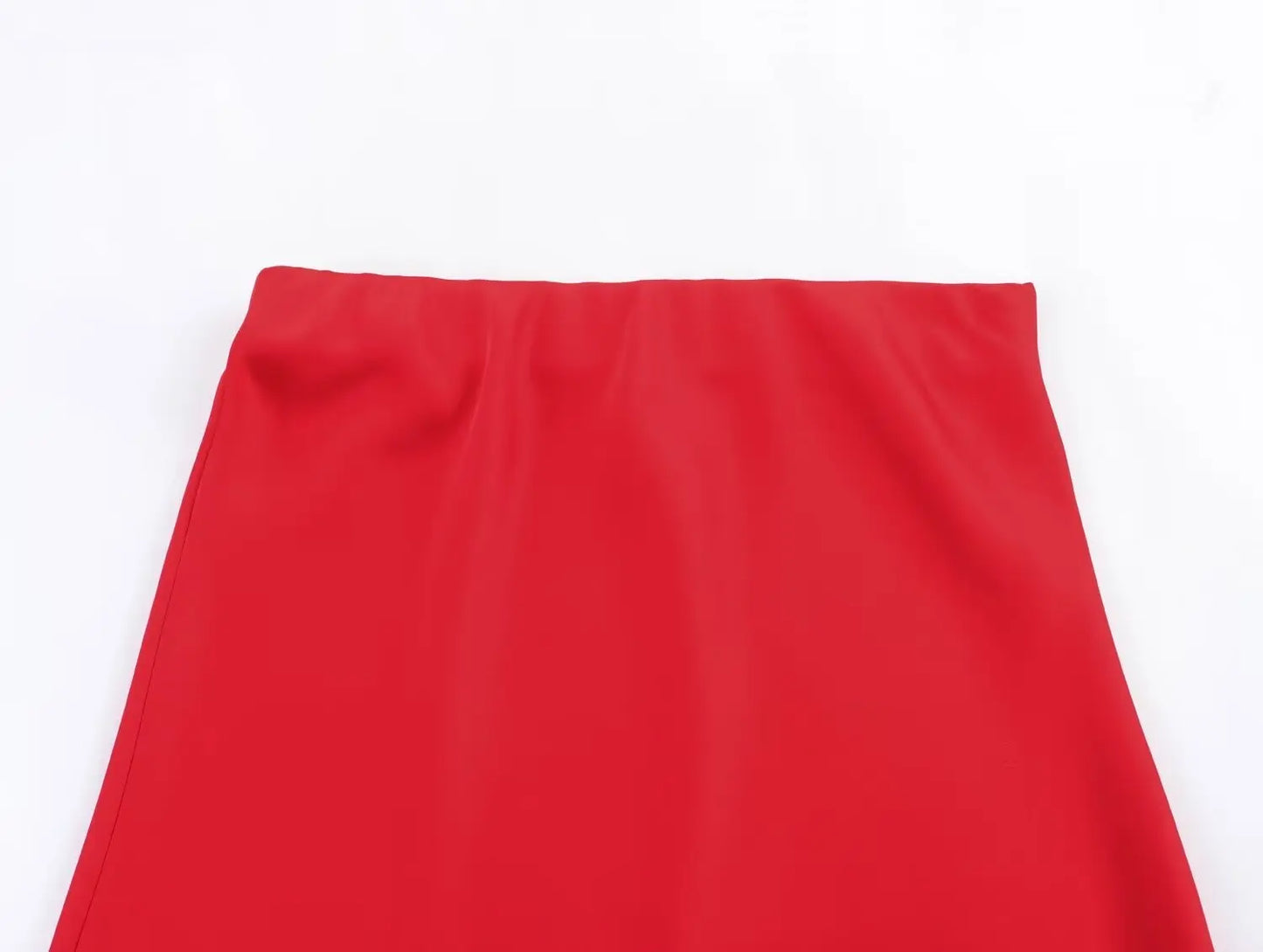 HH Skirts For Women 2024 Summer Solid Satin Sheath Long Skirt Female Show Curve Beach Outfits For Woman Mermaid Skirts