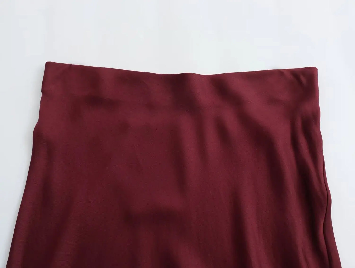 HH Skirts For Women 2024 Summer Solid Satin Sheath Long Skirt Female Show Curve Beach Outfits For Woman Mermaid Skirts