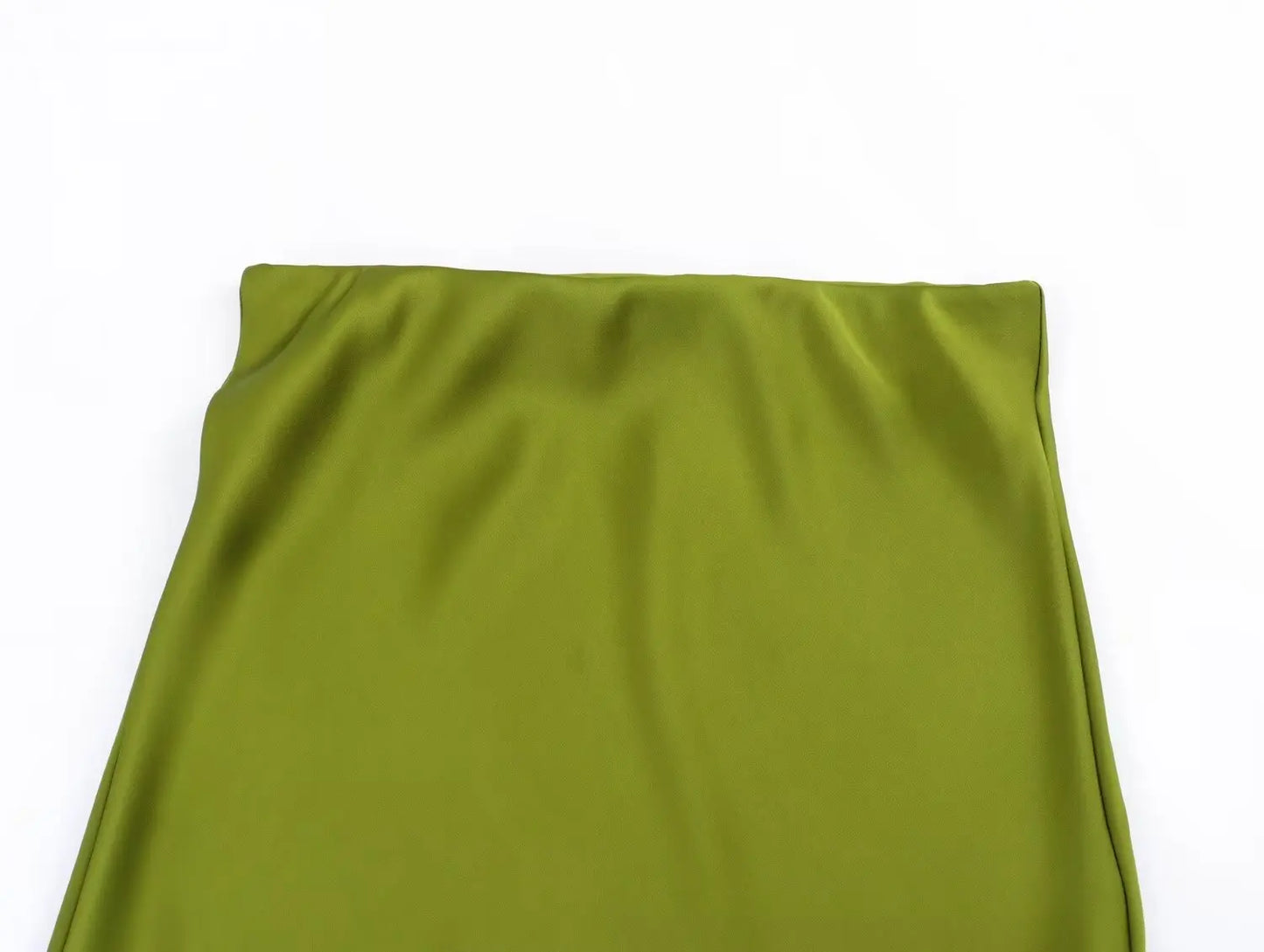 HH Skirts For Women 2024 Summer Solid Satin Sheath Long Skirt Female Show Curve Beach Outfits For Woman Mermaid Skirts