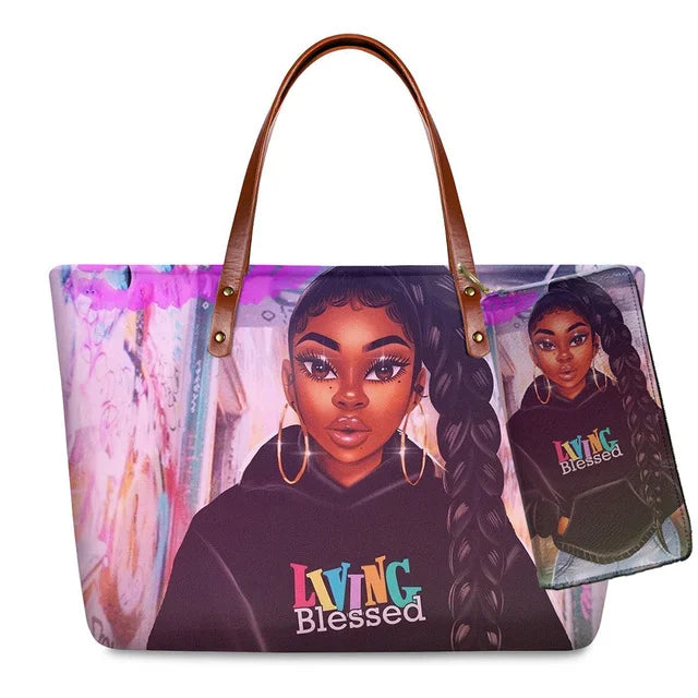 Custom Designer Famous Brand Wholesale Luxury Hand Bag Sets African Ladies Hand Bags Handbag Women Purses and Handbags Crossbody