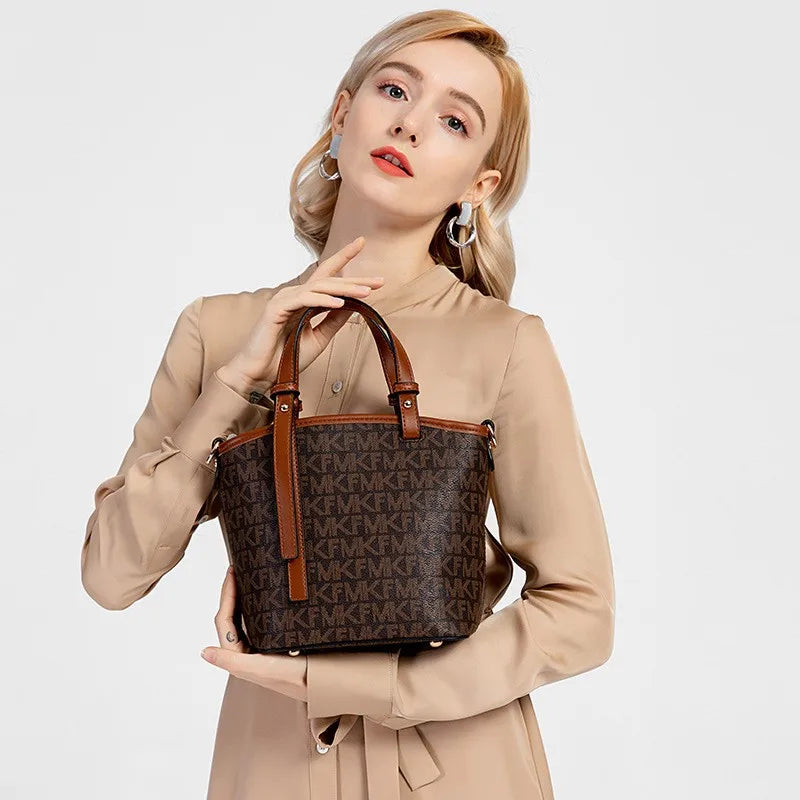 Ladies Fashion Designers Name Brand Handbags Women Tote Bag Printing Handbag  Selling Female Bag