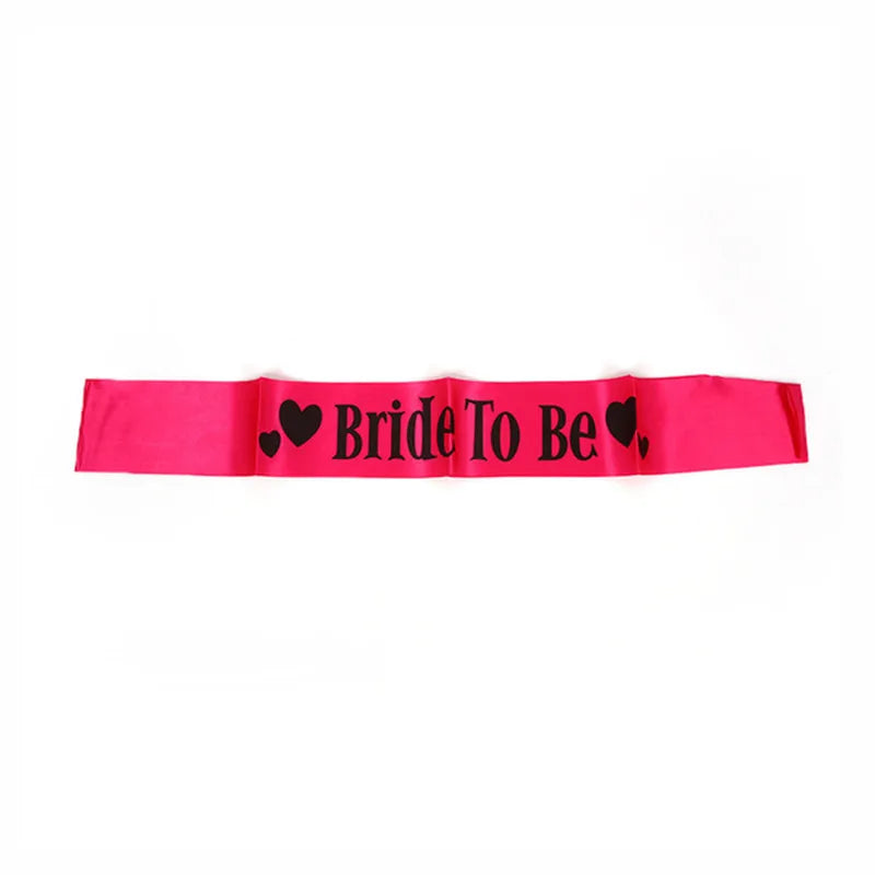 1pcs Bride To Be or mommy to be Satin Sash for Bachelorette Hen Party Sash Wedding Party Bridal Shower Decoration Supplies