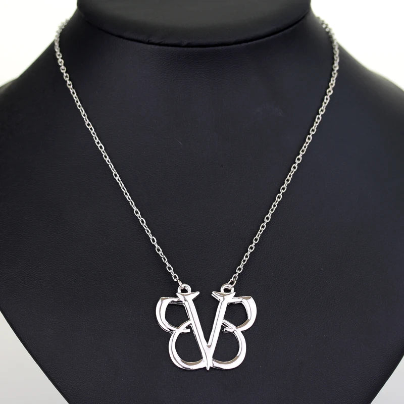 Punk Rock Band Necklace Fashion Gothic Sexy Pop Star Singer Music Band Pendant Link Chain for Women Men Fans Gifts