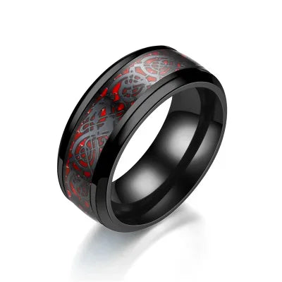 02 2024 Dragon Ring For Men Women Wedding Stainless Steel Jewelry