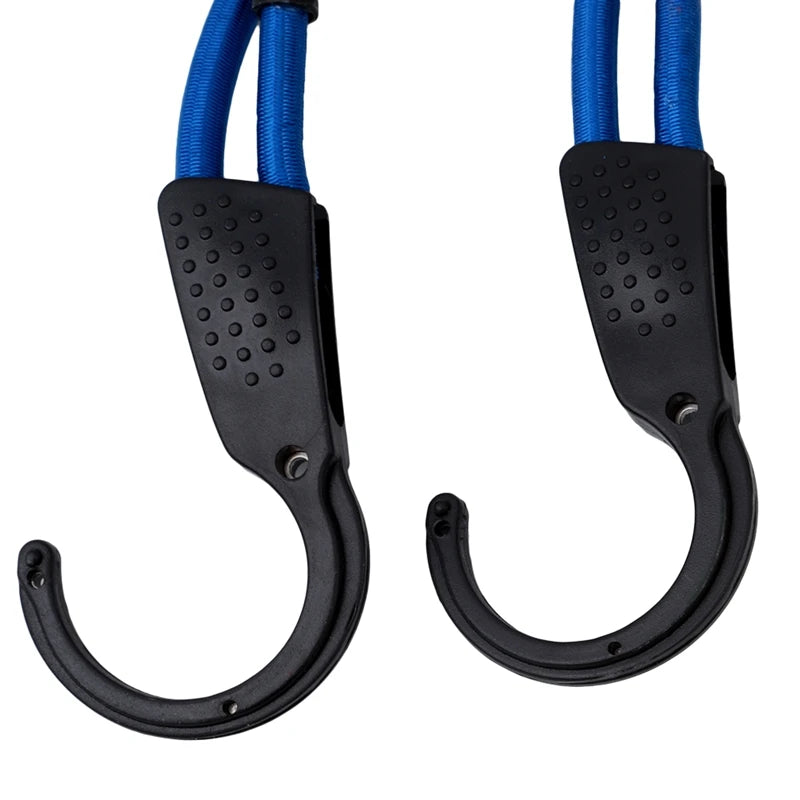1.5M Elastic Strap Adjustable Tension Belt Car Clothesline Hook Cargo Luggage Lashing Buckle Rope For Motorcycle Travel