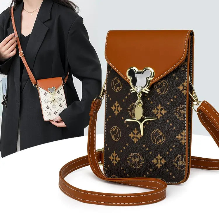 New Designer Luxury Goods Factory Wholesale Custom Handbag Fashion Women's Outdoor Mobile Phone Bag in the Summer of 2025
