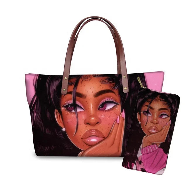 Custom Designer Famous Brand Wholesale Luxury Hand Bag Sets African Ladies Hand Bags Handbag Women Purses and Handbags Crossbody