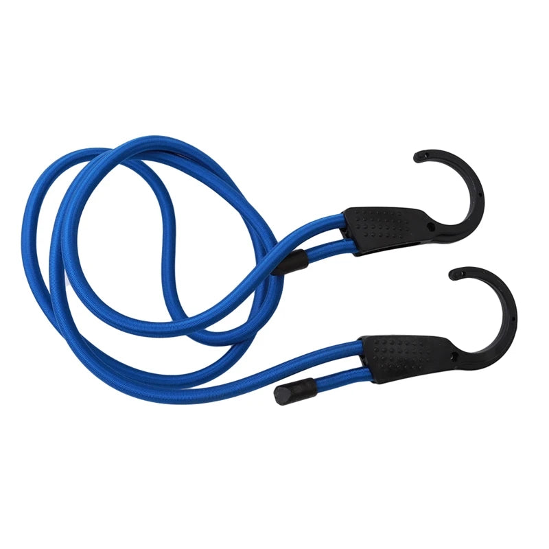 1.5M Elastic Strap Adjustable Tension Belt Car Clothesline Hook Cargo Luggage Lashing Buckle Rope For Motorcycle Travel