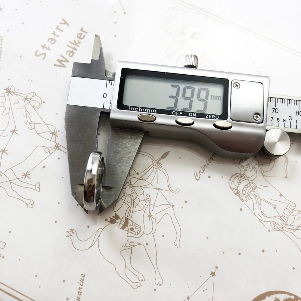 Band Ring  Classic Fine Jewerly For Women Men Lover Autumn Brand New Gift In 925 Sterling Silver