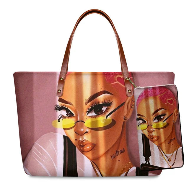 Custom Designer Famous Brand Wholesale Luxury Hand Bag Sets African Ladies Hand Bags Handbag Women Purses and Handbags Crossbody