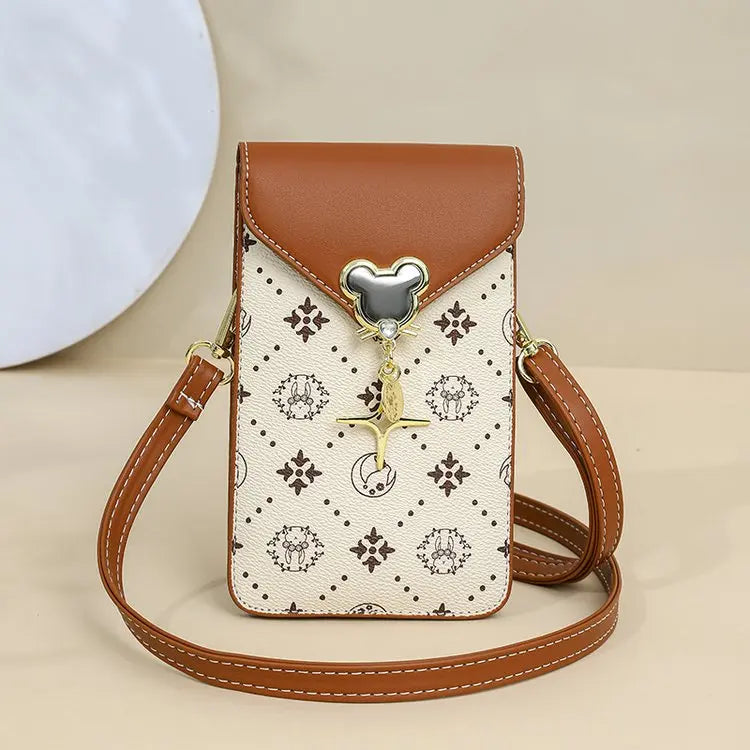New Designer Luxury Goods Factory Wholesale Custom Handbag Fashion Women's Outdoor Mobile Phone Bag in the Summer of 2025