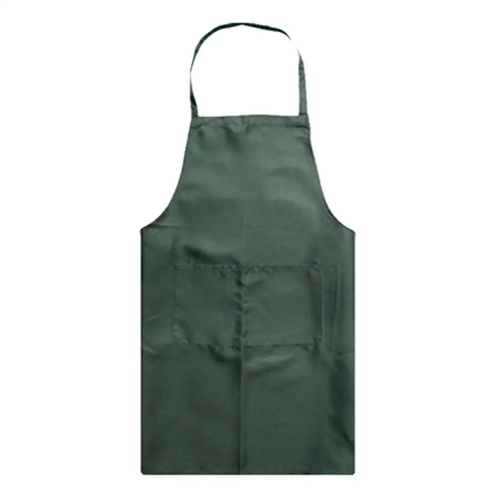 Korean Fashion Women Men Apron Kitchen Cooking Chef Cleaning Restaurant Waitress Apron Custom Print Logo Gift Aprons Wholesale
