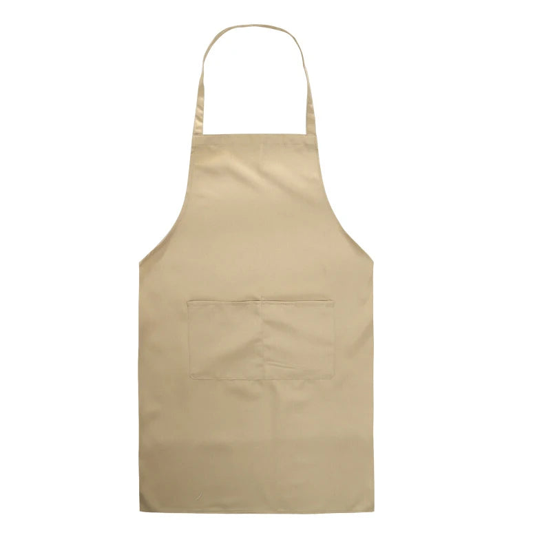 Korean Fashion Women Men Apron Kitchen Cooking Chef Cleaning Restaurant Waitress Apron Custom Print Logo Gift Aprons Wholesale