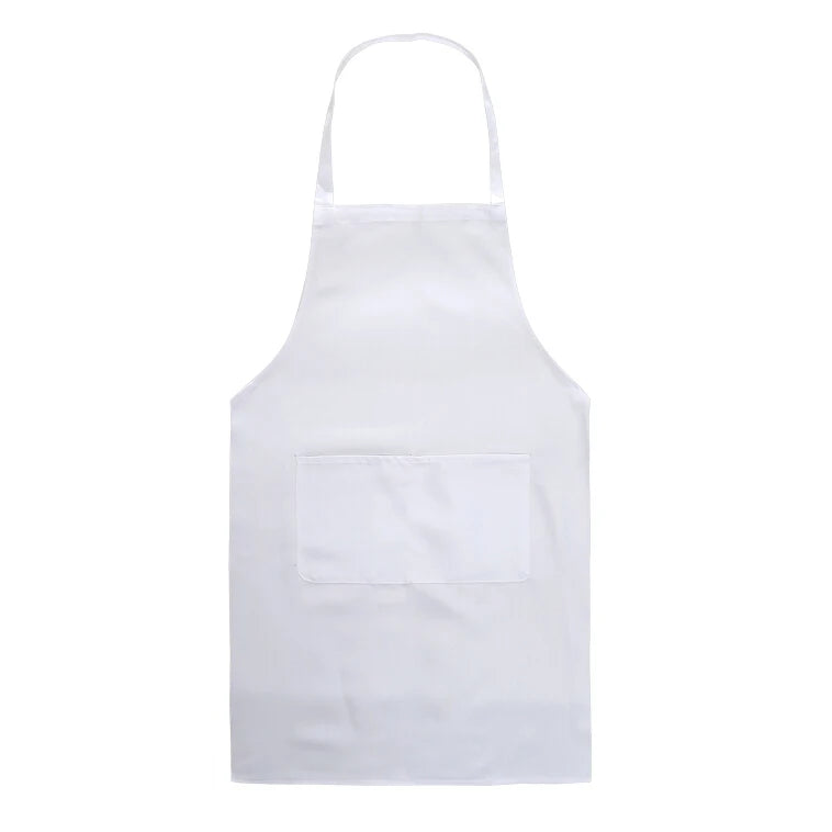 Korean Fashion Women Men Apron Kitchen Cooking Chef Cleaning Restaurant Waitress Apron Custom Print Logo Gift Aprons Wholesale