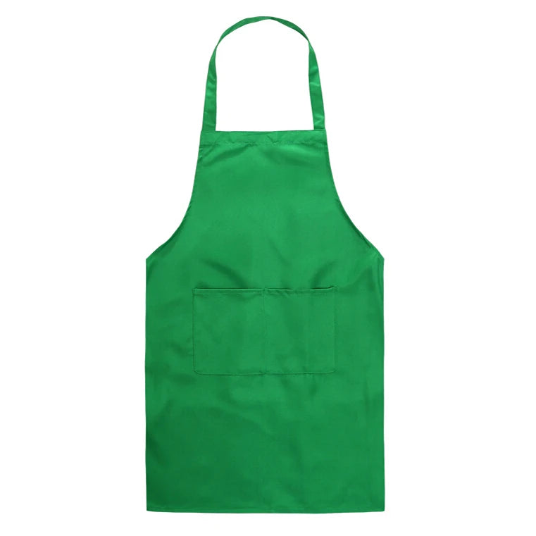 Korean Fashion Women Men Apron Kitchen Cooking Chef Cleaning Restaurant Waitress Apron Custom Print Logo Gift Aprons Wholesale