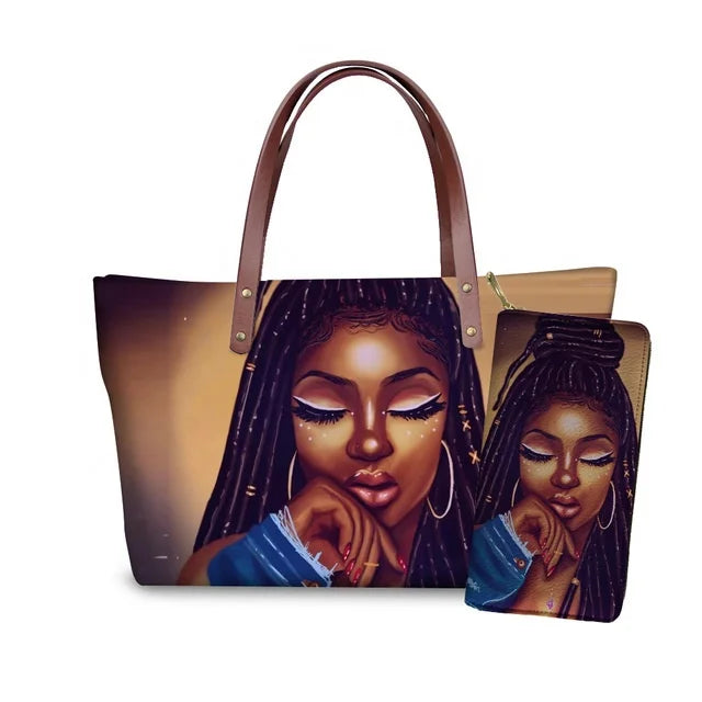 Custom Designer Famous Brand Wholesale Luxury Hand Bag Sets African Ladies Hand Bags Handbag Women Purses and Handbags Crossbody