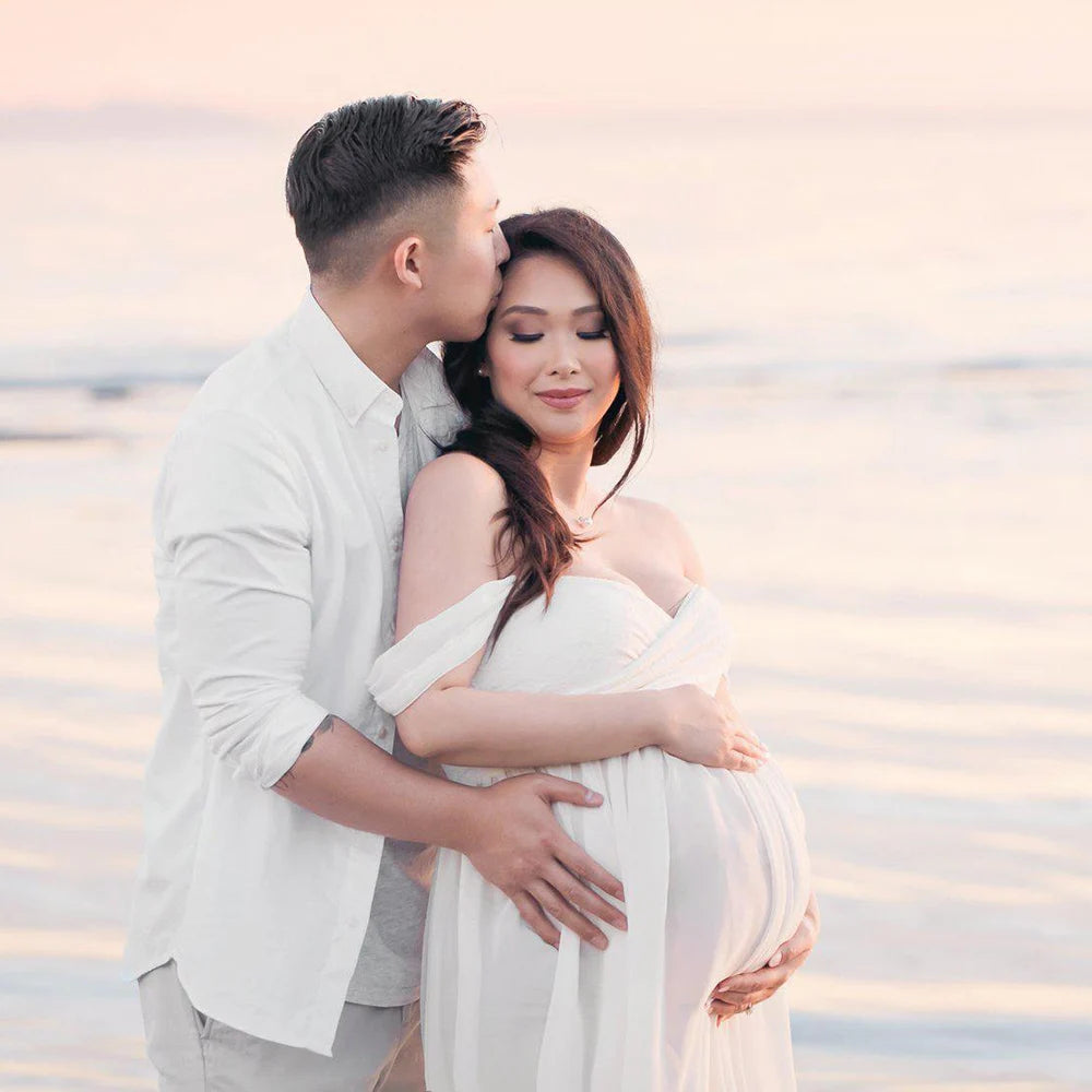 Maternity Dresses For Photo Shoot Sexy Robe Grossesse Shooting Photo Maxi Dress Wedding Party Photography Pregnant Women Clothe