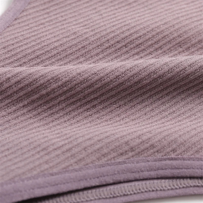 Women Bra Set Sexy Lingerie Female Underwear Set Bralette Ribbed Tops Girls Fashion Brassiere Basic Stretchy Tank Crop Tops