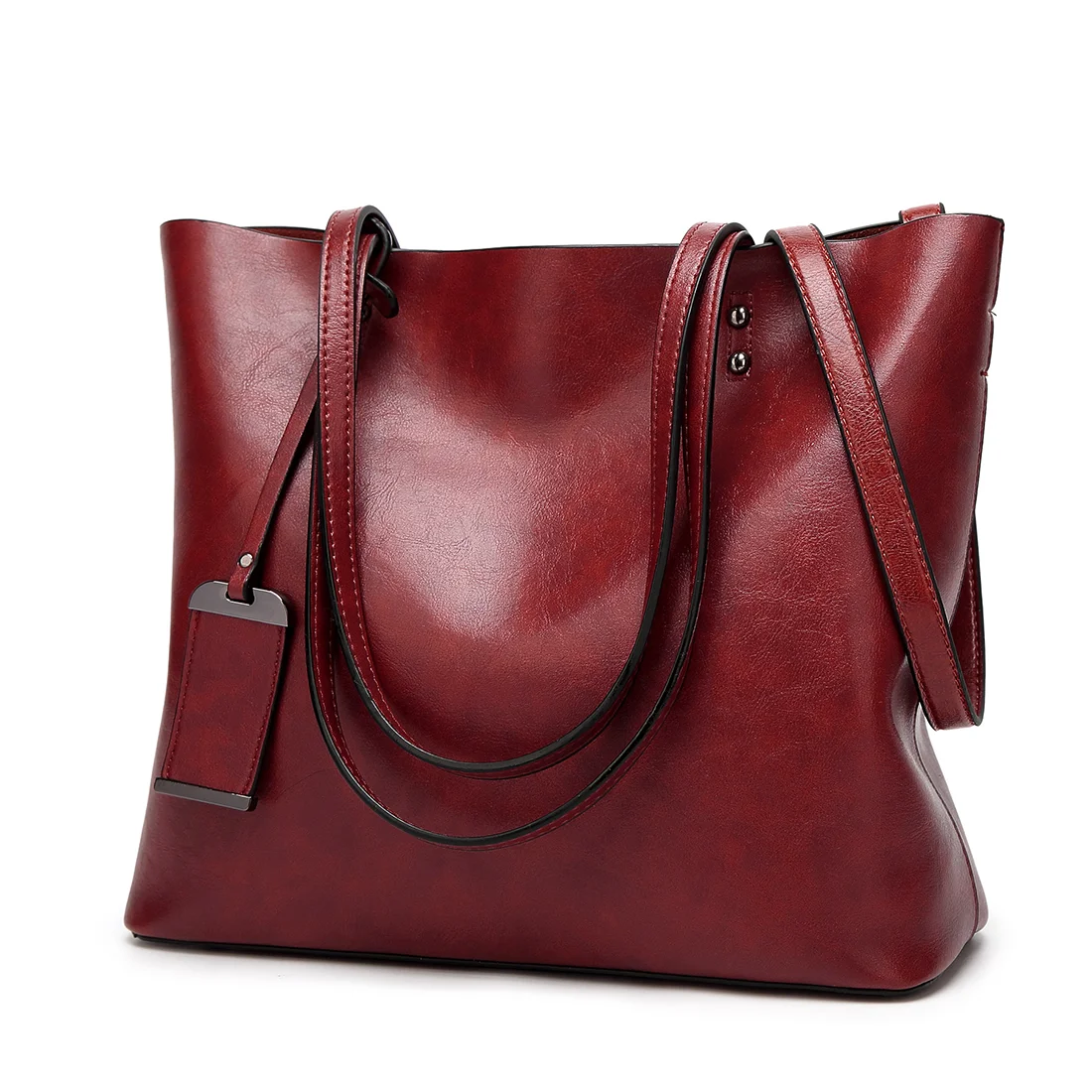 New Arrival Fashionable Soft PU Leather Handbag for Women Shoulder Satchel Crossbody Bag Durable Tote Bag Ladies Handbags