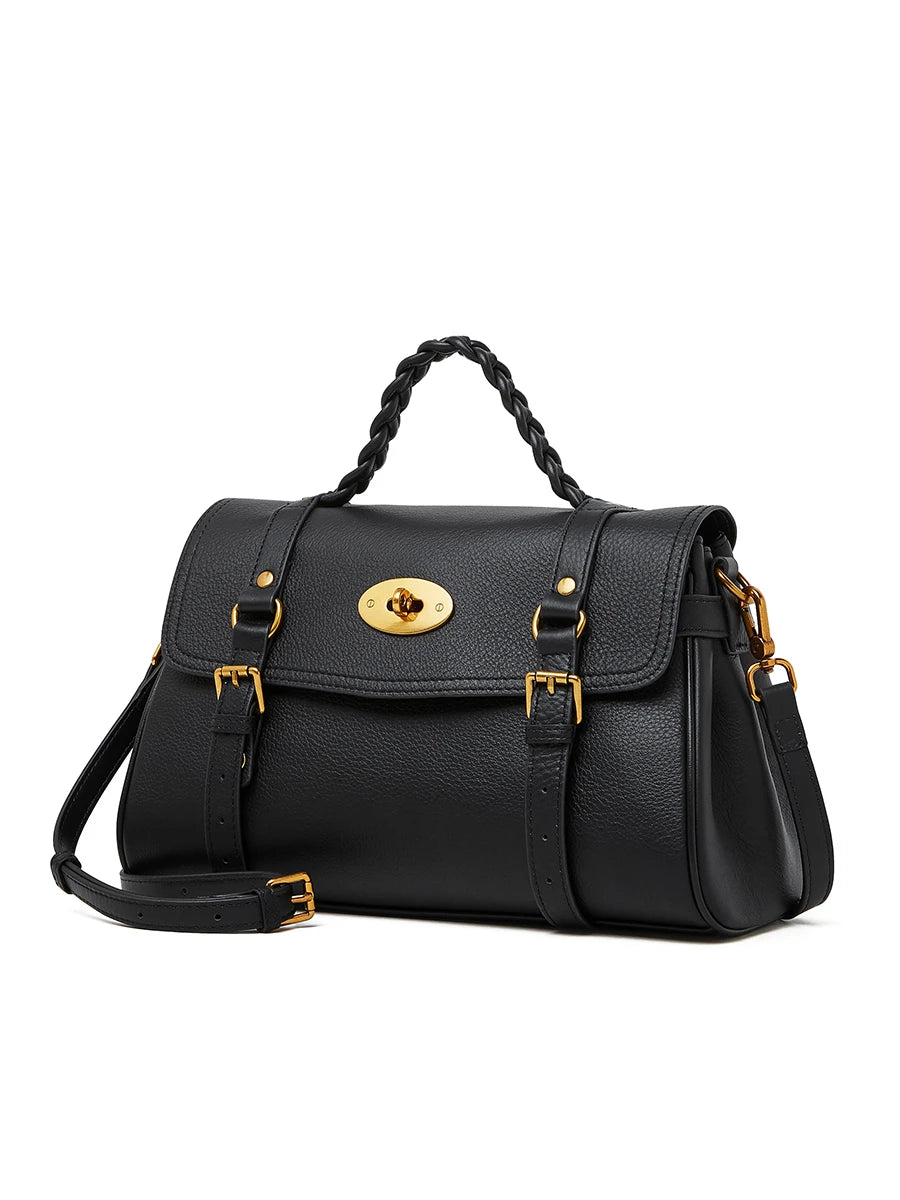Luxury Leather Ladies Handbags for Women 100% Genuine Messenger Shoulder Tote Crossbody Bags Manufacturer Dropshipping 2025