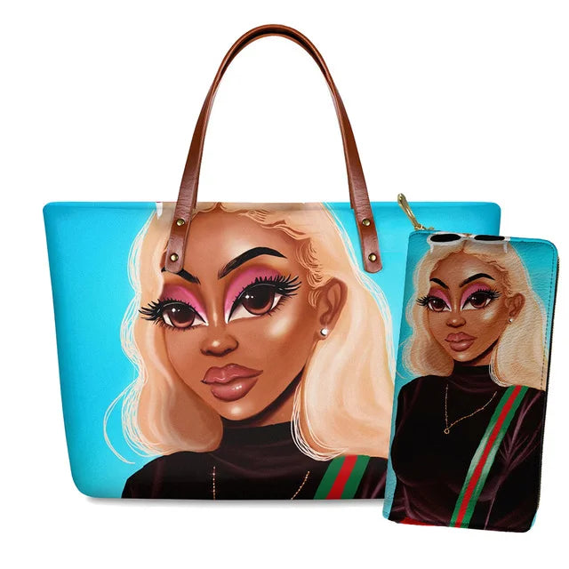Custom Designer Famous Brand Wholesale Luxury Hand Bag Sets African Ladies Hand Bags Handbag Women Purses and Handbags Crossbody