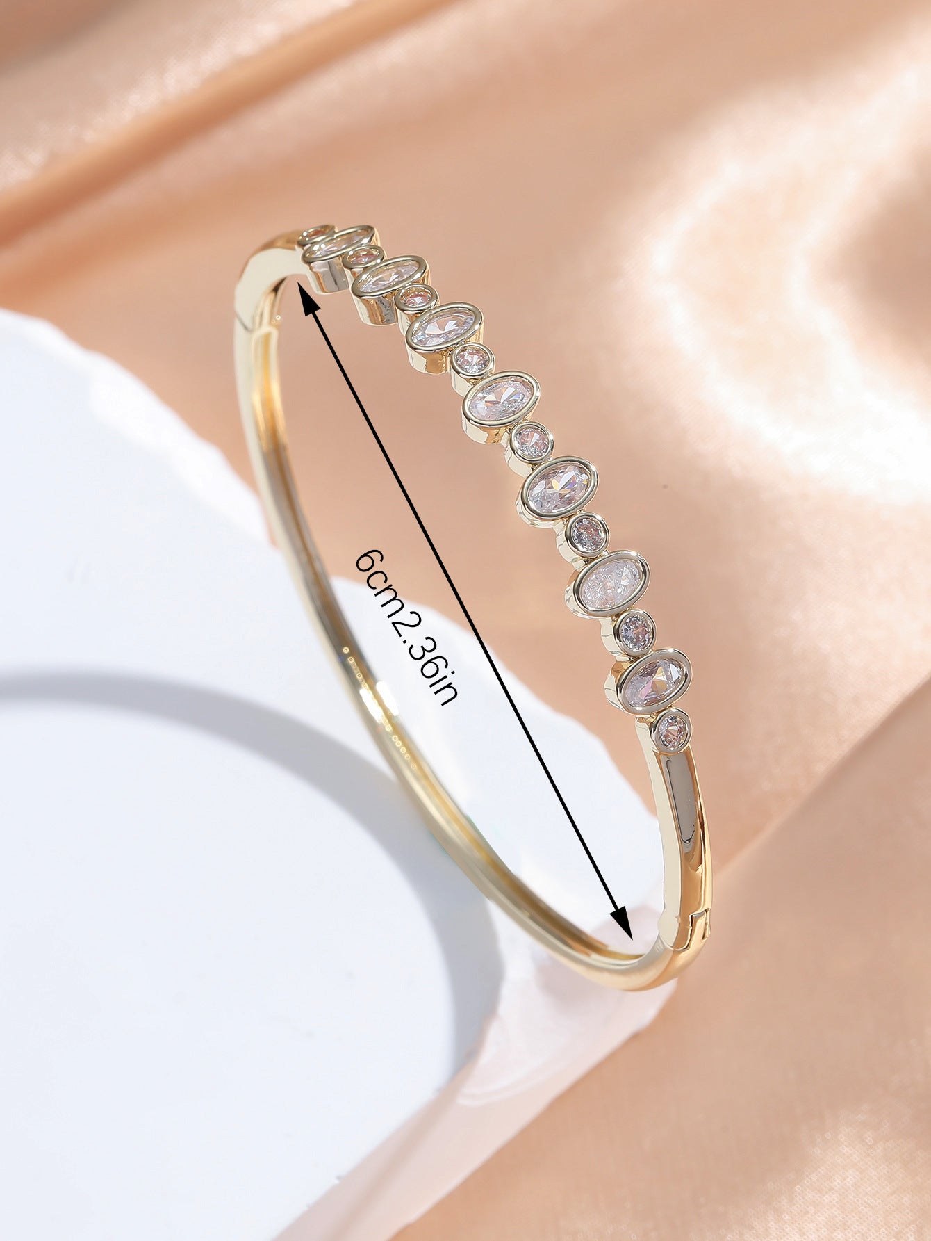 Luxury Sliver Bangles for Women Mobius Twisted Bangles Simple Bangle Wedding Party Jewelry Accessories Браслеты На Руку Женские