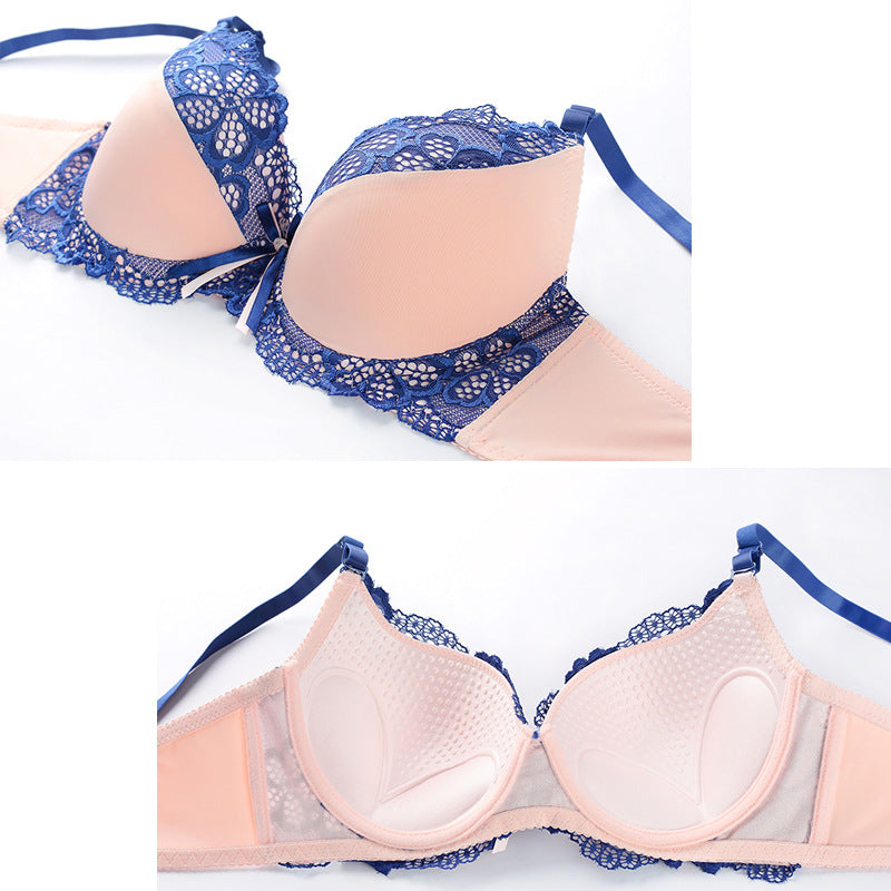 2025 New Women Bras Fashion Sexy Lace Bra Push Up Plus Size Bralette Thin Cup Underwire Bras Underwire Lingerie Underwear Top