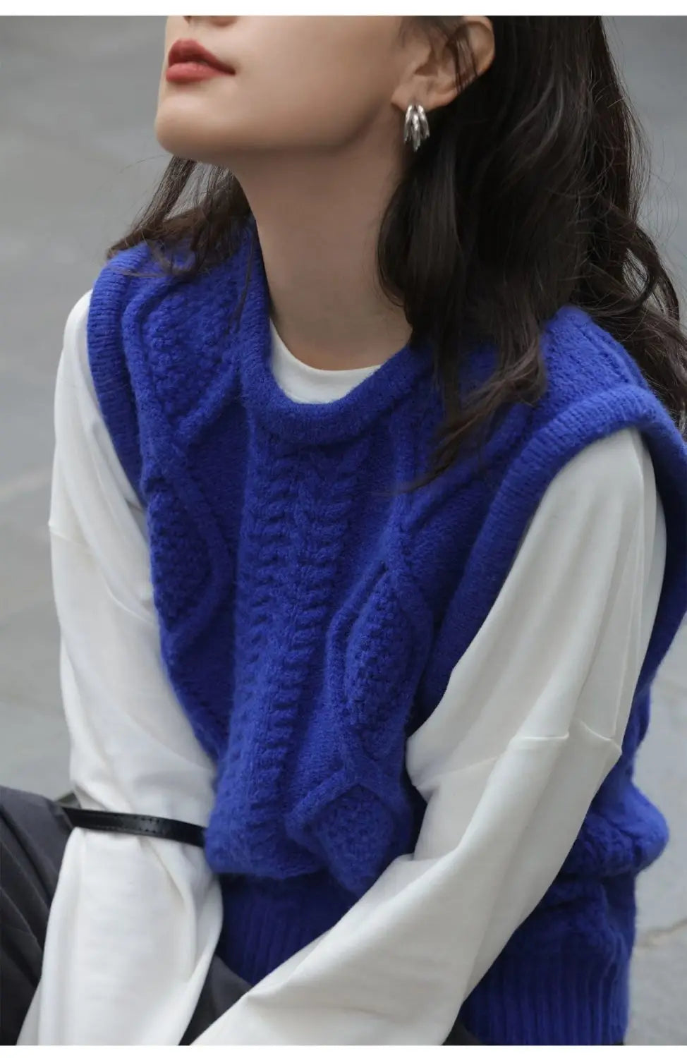 Sweater Vests Women Pure Design Basic Simple Tender All-match Leisure Autumn Ulzzang Students Fashion Knitwear Retro Streetwear