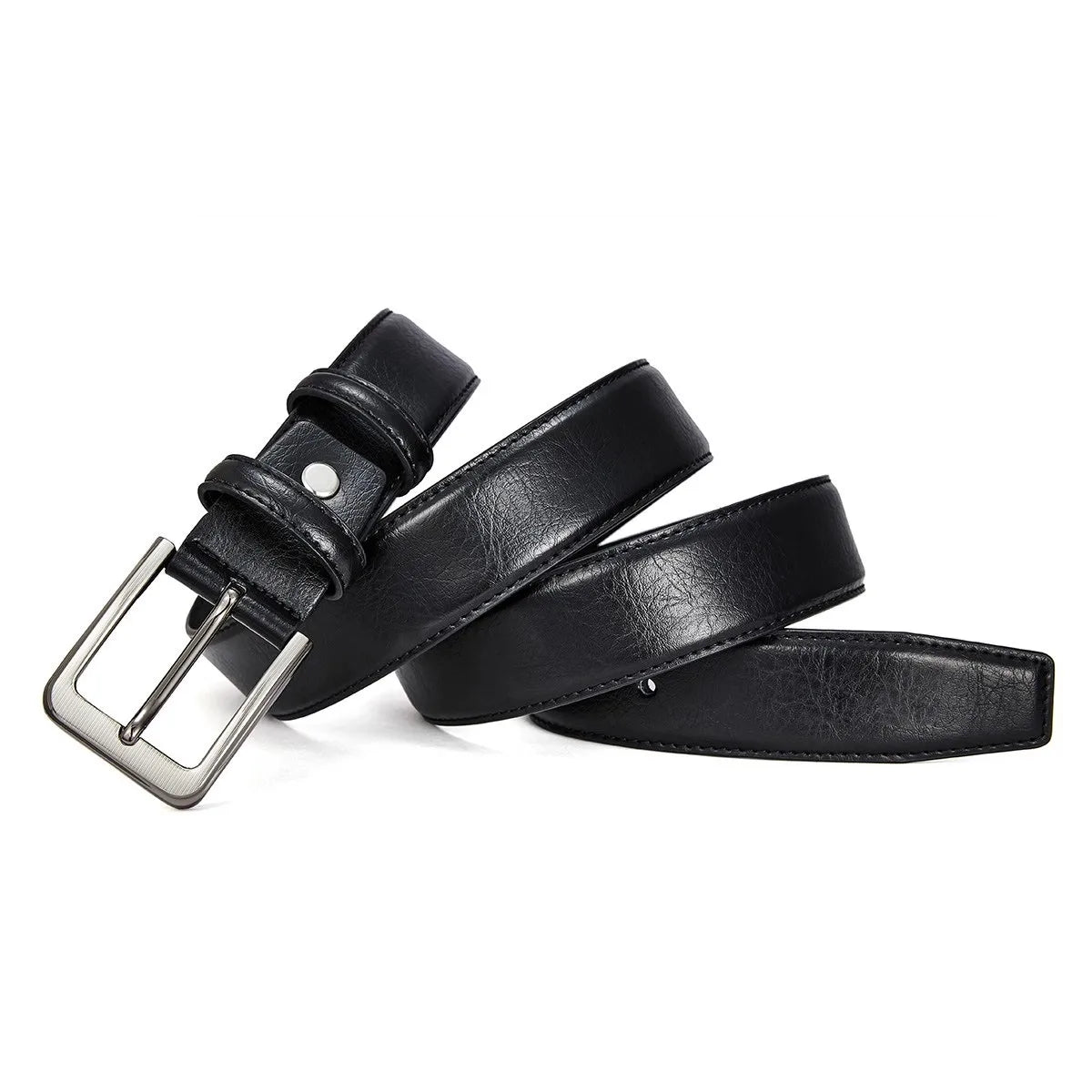 Belt Men's High-End Belt Trendy Men's Belt Fashion Versatile Cross-border Business Belt Pin Buckle