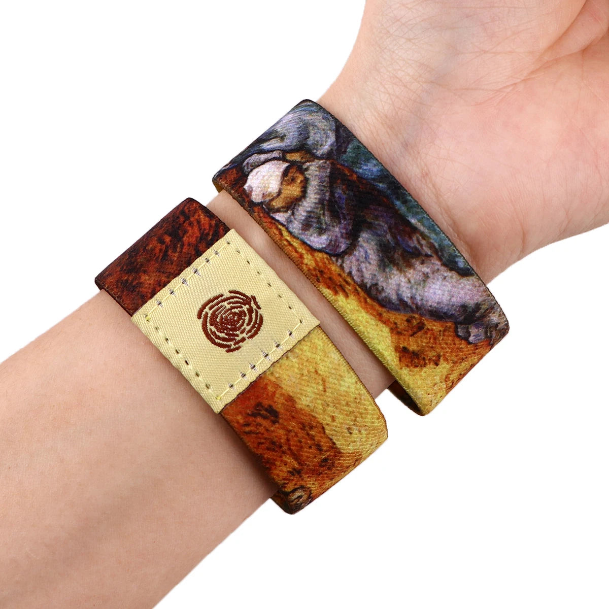 Van Gogh's Paintings Bracelet for Women Men Wrist Hand Fashion Bangle Jewelry Accessories Rock Bracelet Friends Gifts Birthday