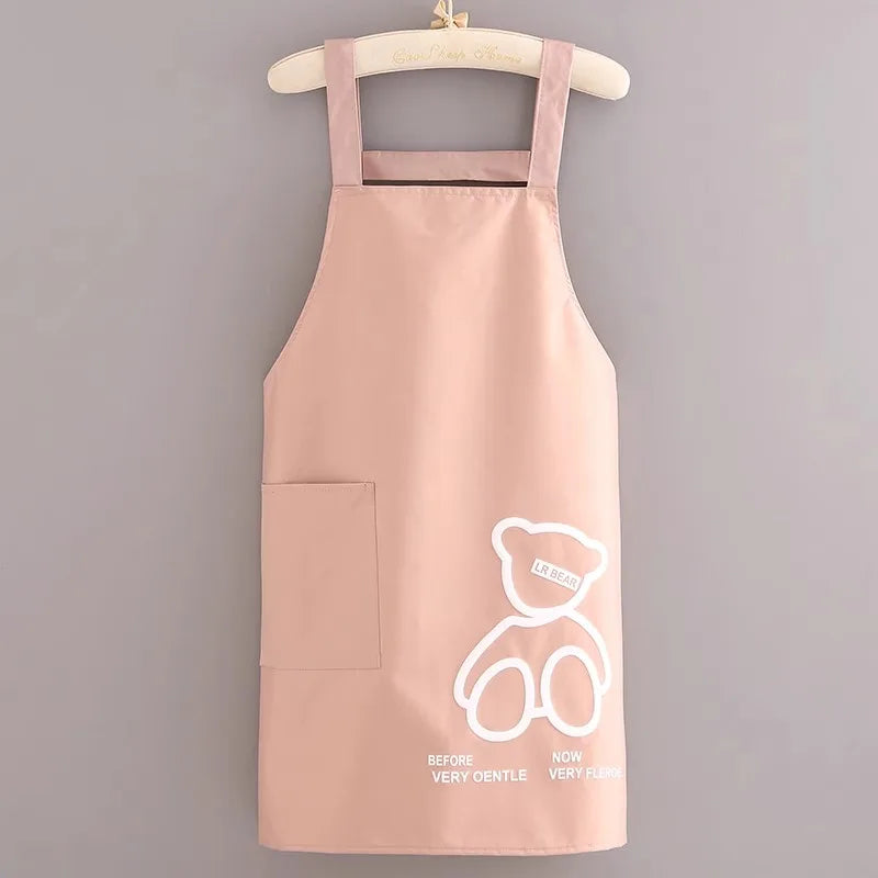 Cooking Aprons Kitchen Apron For Woman Men Chef Waiter Cafe Shop BBQ Hairdresser Aprons Bibs Kitchen Accessories
