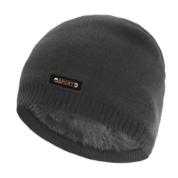 Knitted Hat Men Winter Hats For Women Beanie Hat Cap Fur Skullies Beanies шапка мужская Skull Gorro Bonnet Caps Man