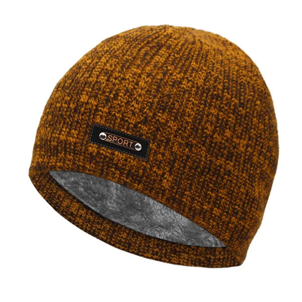 Knitted Hat Men Winter Hats For Women Beanie Hat Cap Fur Skullies Beanies шапка мужская Skull Gorro Bonnet Caps Man