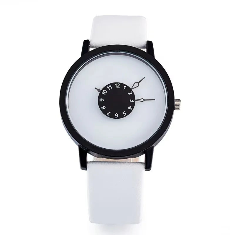Affordable Fashionable And Personalized Wristwatches With Creative Arabic Numeral Dials For Students, Men And Women